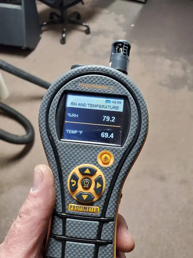 Moisture meter humidity assessment for Mold Remediation & Removal in Connellsville